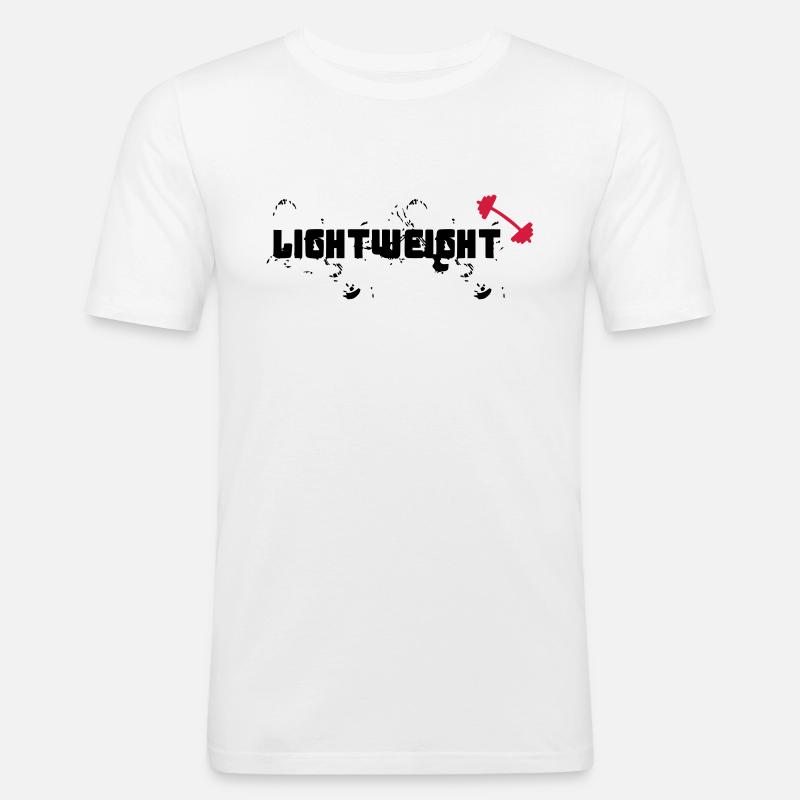 RONNIE COLEMAN BÉBÉ LÉGER - T-shirt près du corps Homme - blanc