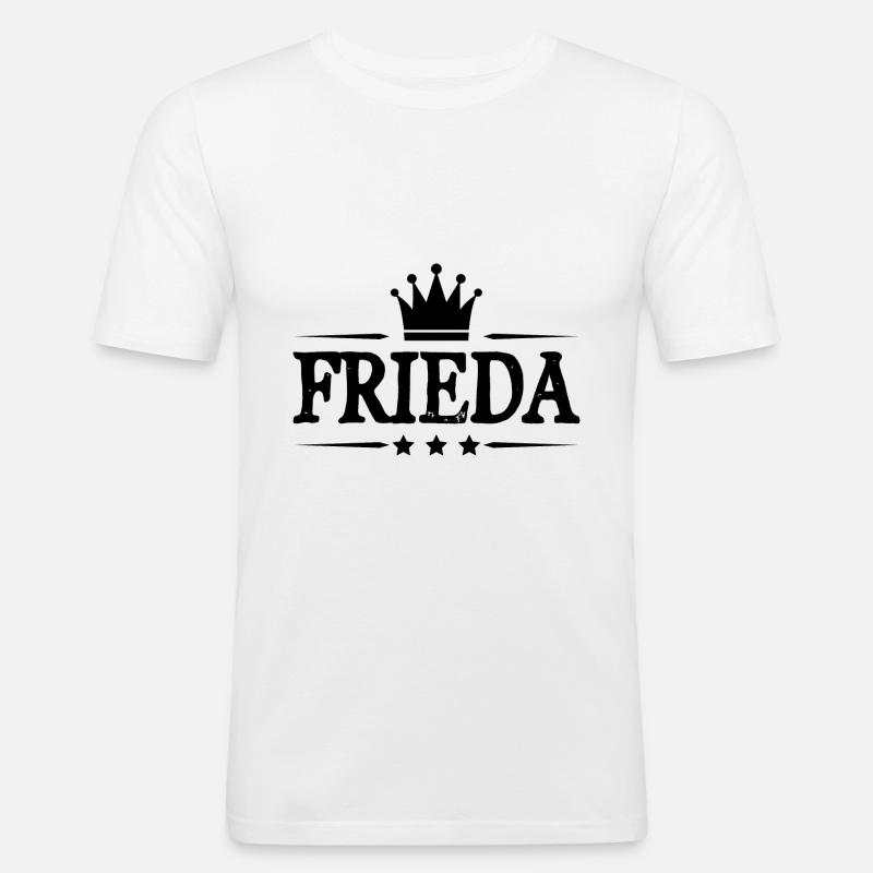 Frieda - Men's Slim Fit T-Shirt - white