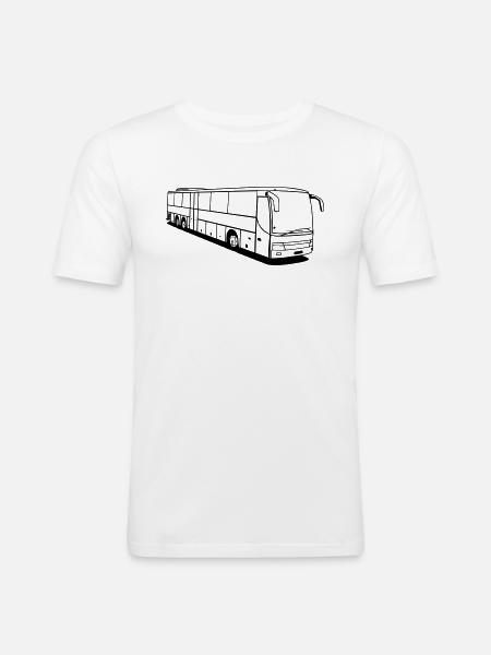 S 319 UL-GT - Männer Slim Fit T-Shirt - Weiß