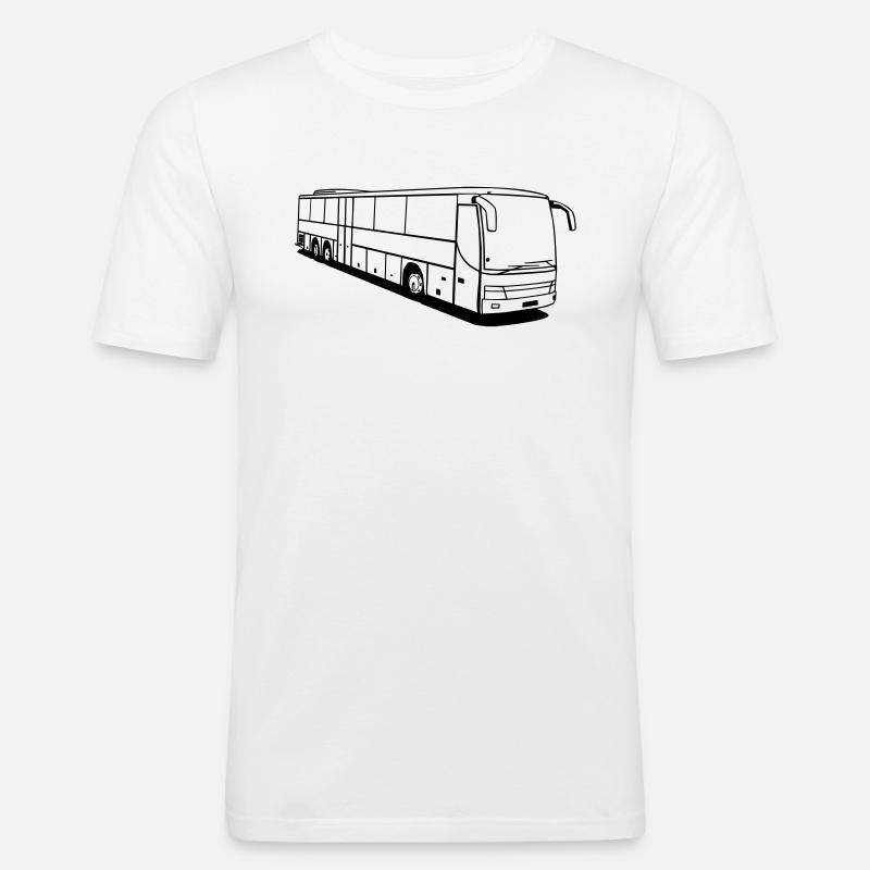 S 319 UL-GT - Männer Slim Fit T-Shirt - Weiß
