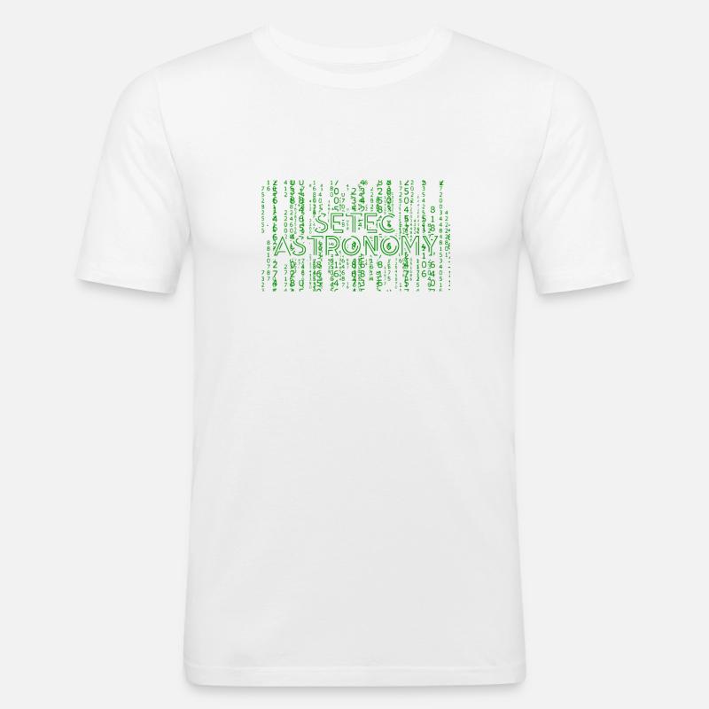 Setec Astronomy - Computerprogrammierung Codierung - Männer Slim Fit T-Shirt - Weiß