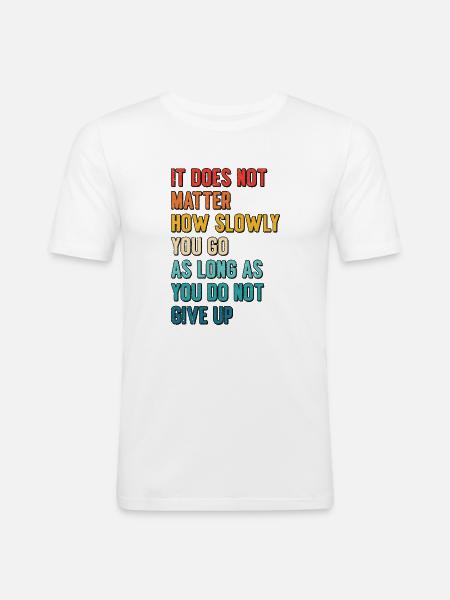Student Learning Education Studying Postgrads - Men's Slim Fit T-Shirt - white
