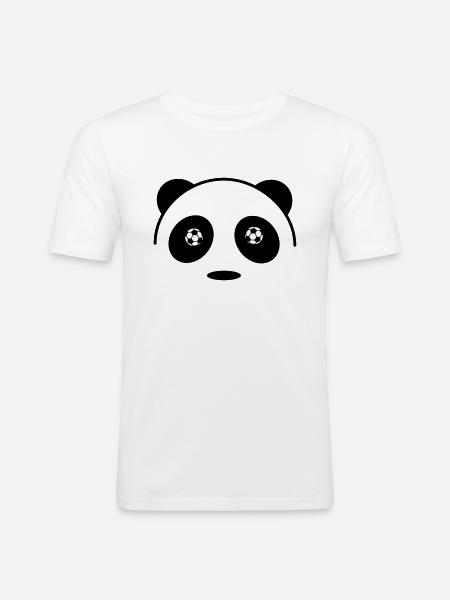 Soccer dream - Men's Slim Fit T-Shirt - white
