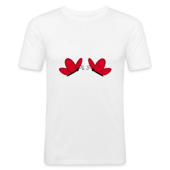Mother's Day Gift Mother's Day Gift Idea - Men's Slim Fit T-Shirt - white - Front - Nik (191cm)