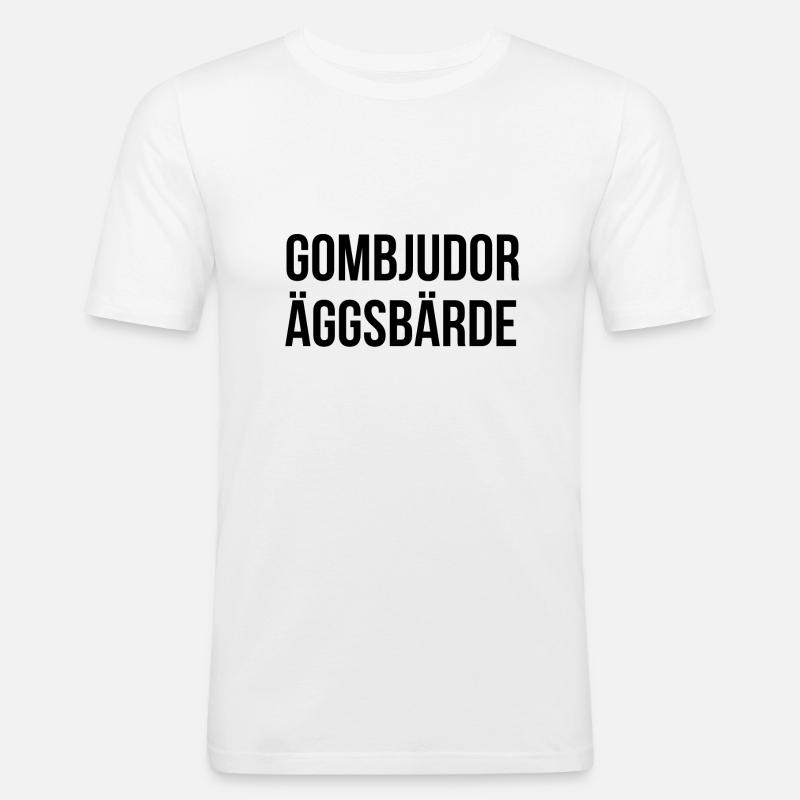 Computerexperte auf Sächsisch - Männer Slim Fit T-Shirt - Weiß