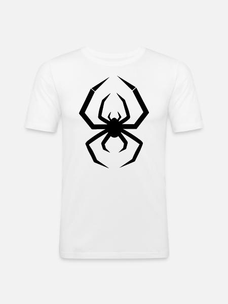spider - Men's Slim Fit T-Shirt - white