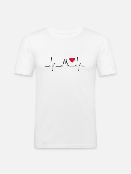 2541614 11825074 koeln - Men's Slim Fit T-Shirt - white