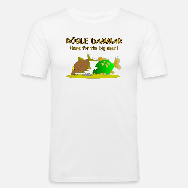 Pullover Rögle 2 - Männer Slim Fit T-Shirt - Weiß