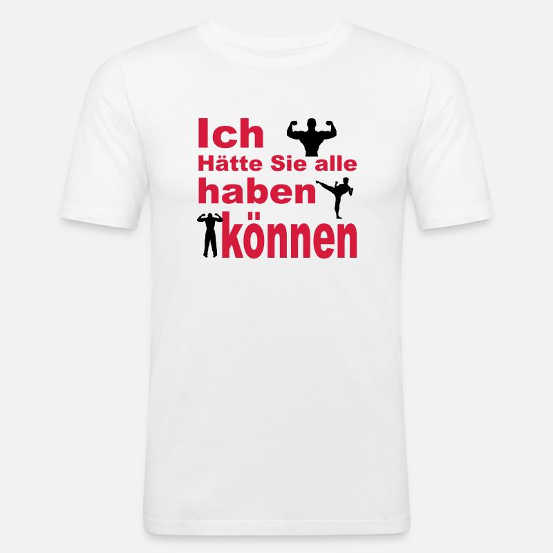 junggesellenabschied - Männer Slim Fit T-Shirt - Weiß