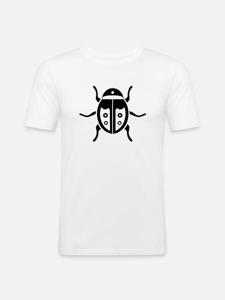 Coccinelle - T-shirt près du corps Homme - blanc
