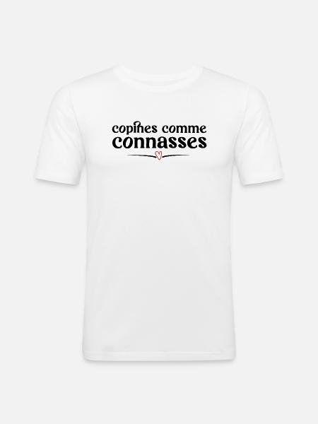 girlfriends as - Men's Slim Fit T-Shirt - white