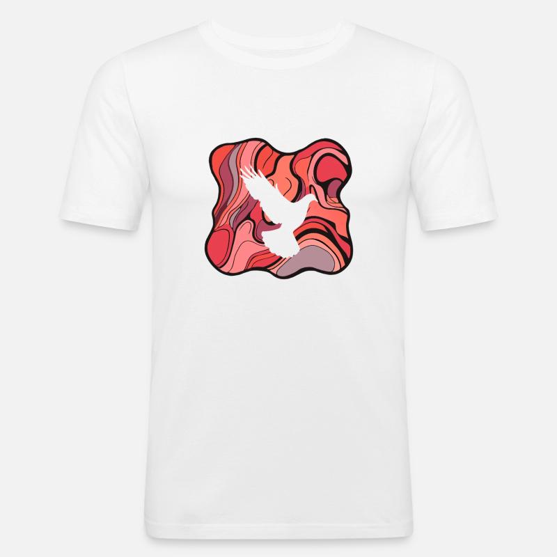 Pigeon Post Pigeon Eggs - Men's Slim Fit T-Shirt - white