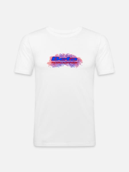 Beta - T-shirt près du corps Homme - blanc