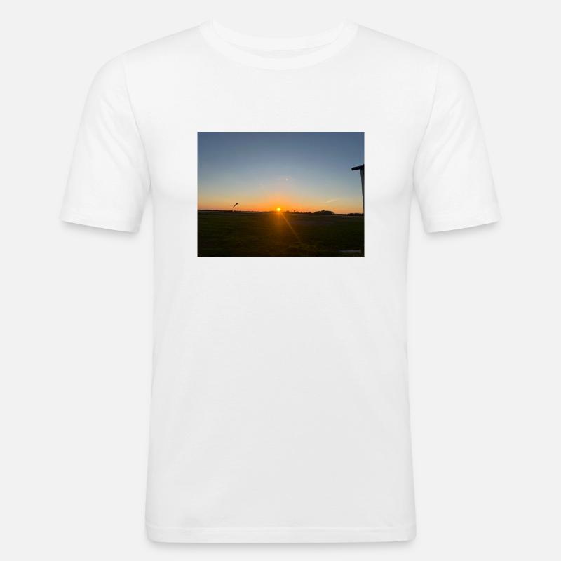 Nynja Ultraleichtflugzeug - Männer Slim Fit T-Shirt - Weiß