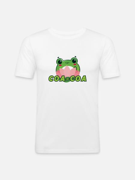 Coa-Coa - T-shirt près du corps Homme - blanc