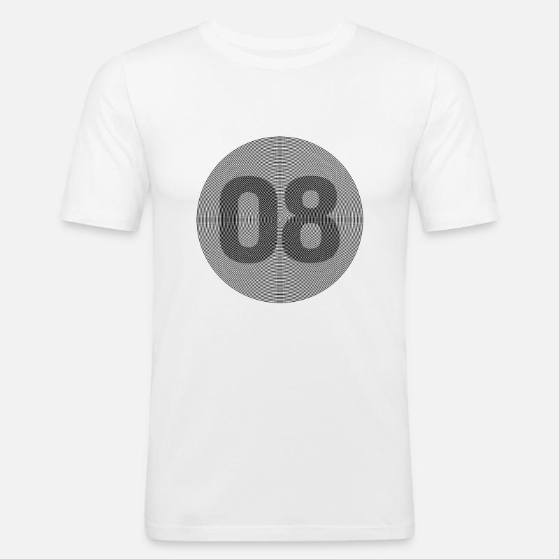 08 - Men's Slim Fit T-Shirt - white