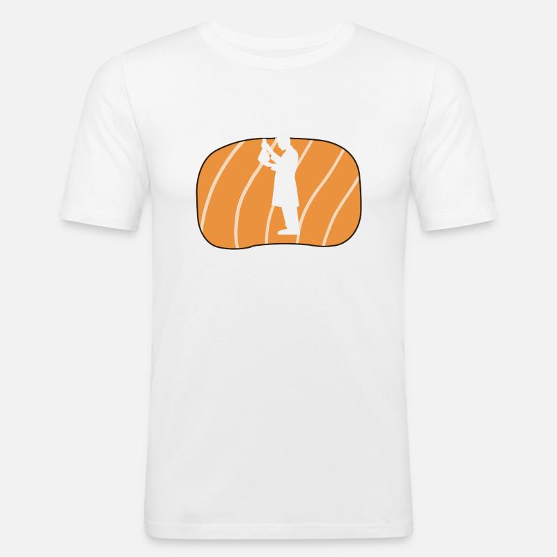 Chemie Element - Männer Slim Fit T-Shirt - Weiß