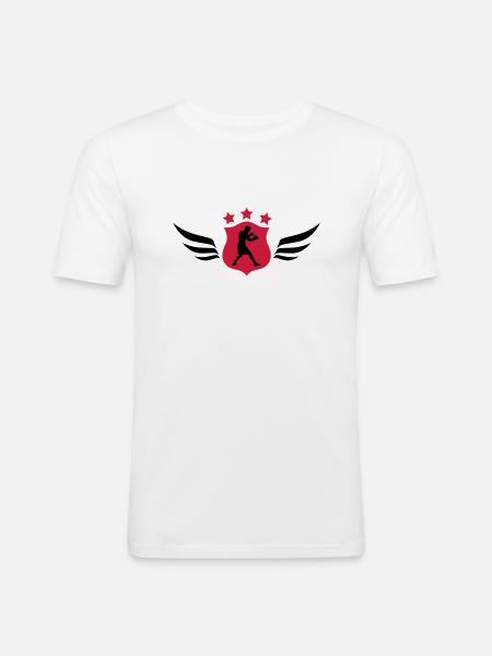 Boxing - Boxer - Men's Slim Fit T-Shirt - white