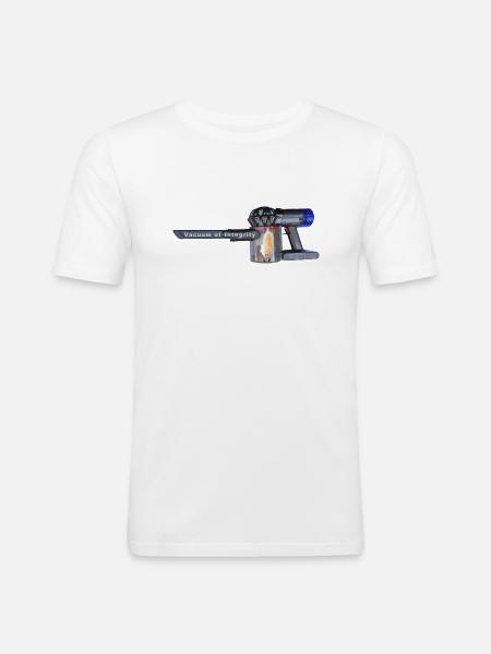 Vide d’intégrité - T-shirt près du corps Homme - blanc