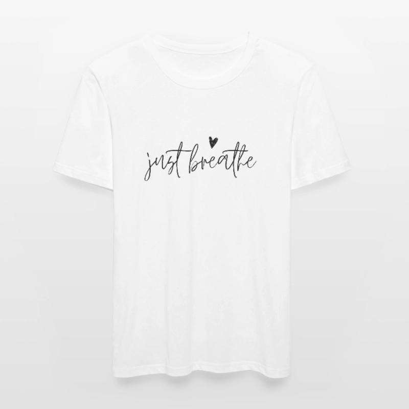 Respirez simplement T-shirt près du corps Homme