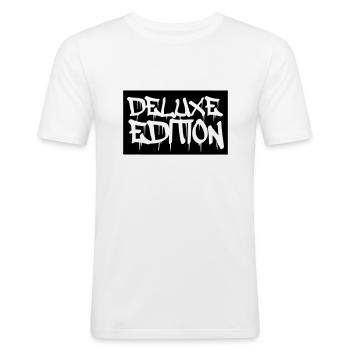 Édition Deluxe - T-shirt près du corps Homme - blanc - Devant - Nik (191cm)