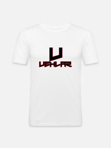 Vehlar - Männer Slim Fit T-Shirt - Weiß