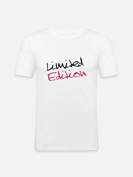 limited_edition_py2 - T-shirt près du corps Homme - blanc