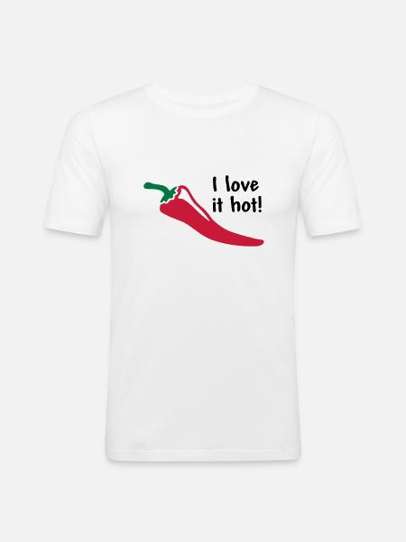 Chef - T-shirt près du corps Homme - blanc