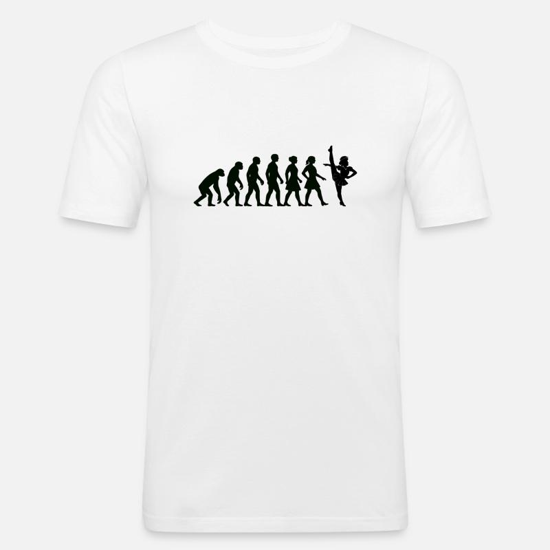 EVOLUTION SOLO MARICHEN solomariechen gardetanz - T-shirt près du corps Homme - blanc