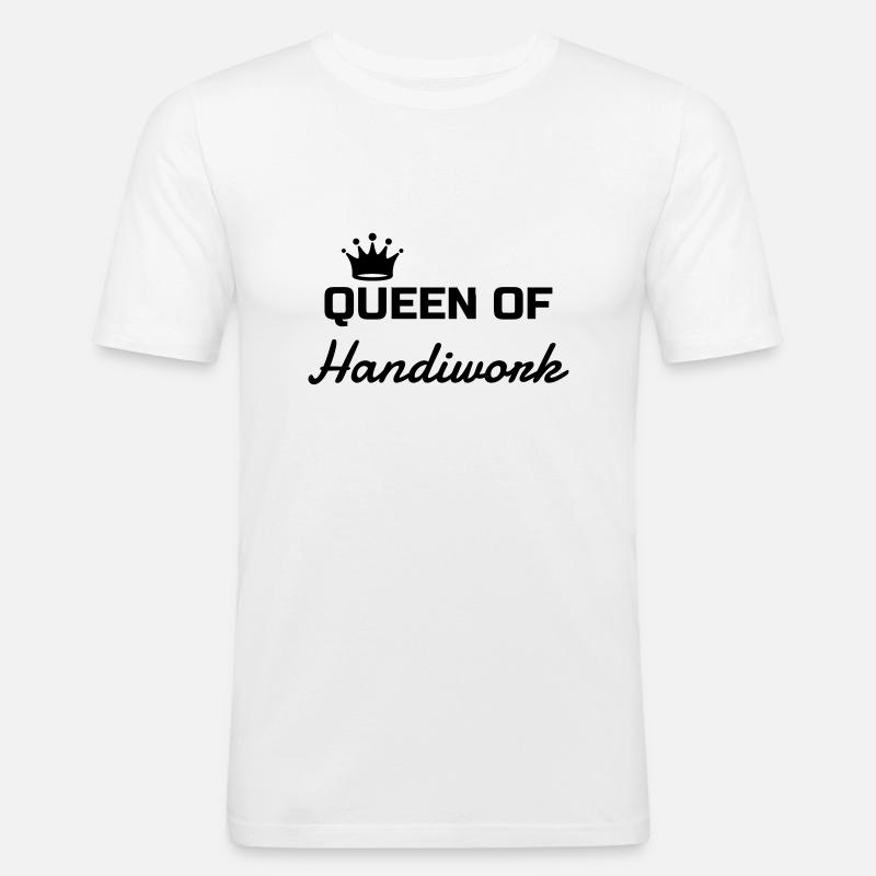 Bricolage / Basteln / Handwerker / DIY - Männer Slim Fit T-Shirt - Weiß