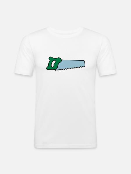 sege - Men's Slim Fit T-Shirt - white