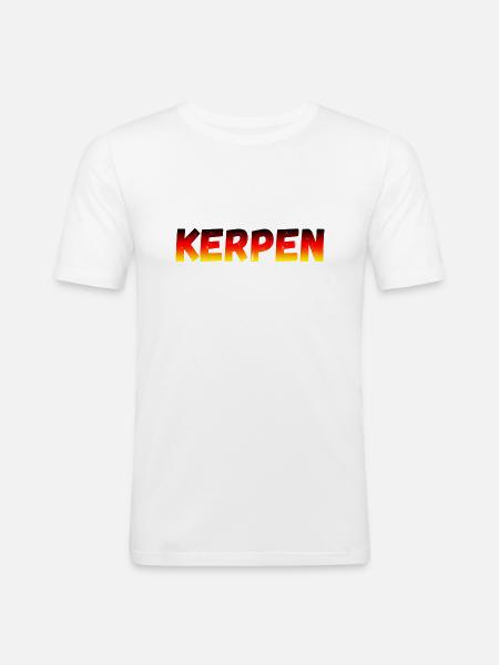 Kerpen - Men's Slim Fit T-Shirt - white