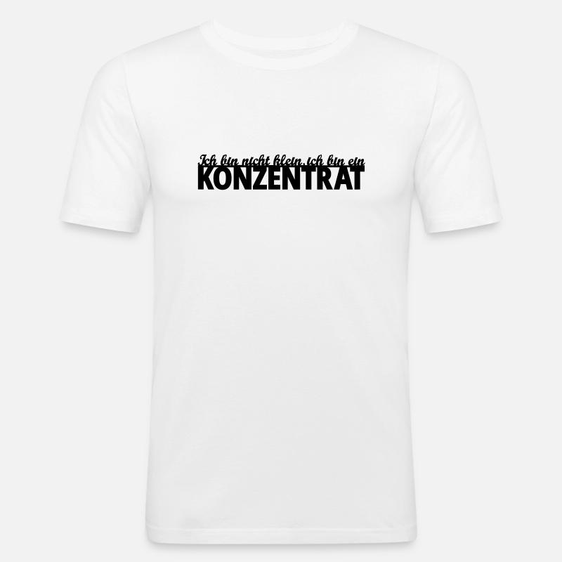 klein - Männer Slim Fit T-Shirt - Weiß