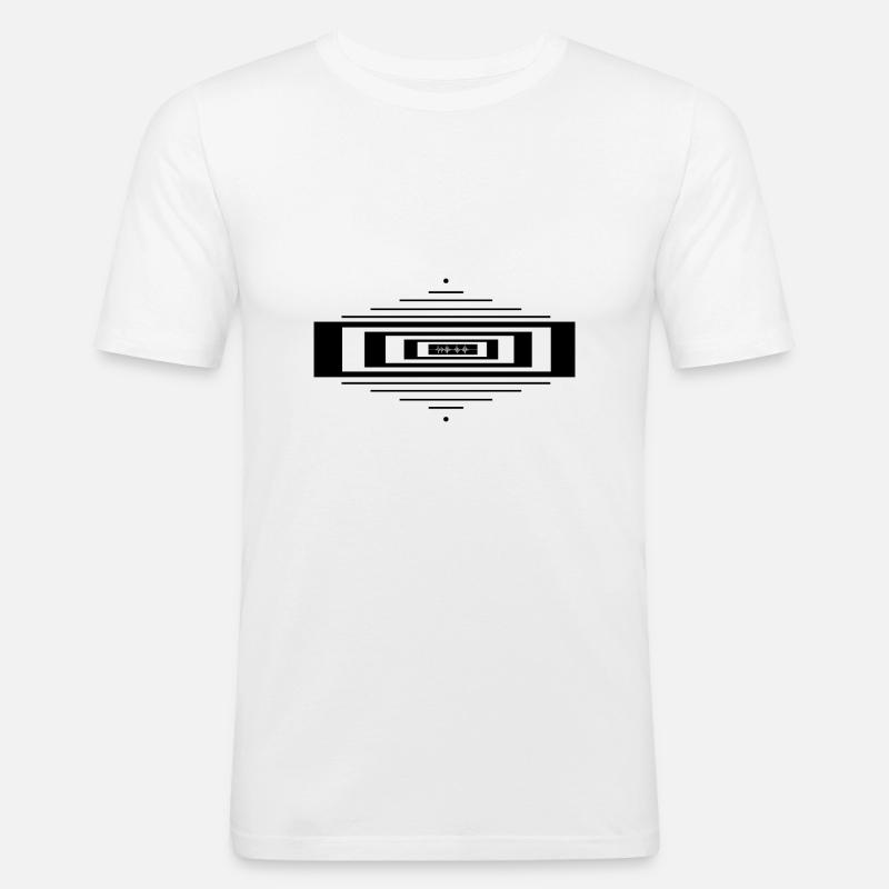 Spaß - Männer Slim Fit T-Shirt - Weiß