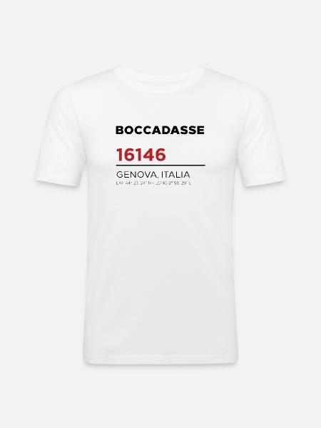 Boccadasse - Men's Slim Fit T-Shirt - white