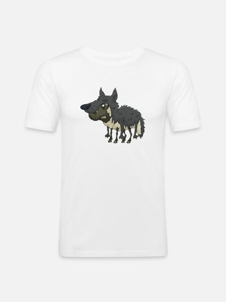sheep - Men's Slim Fit T-Shirt - white