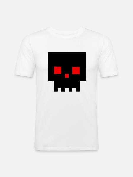 Deadhead - Men's Slim Fit T-Shirt - white