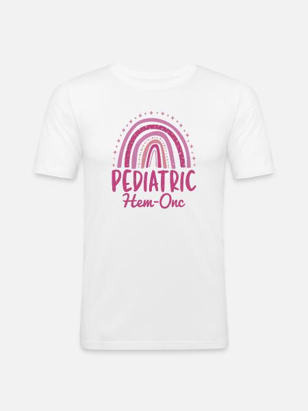 Paediatric hematologist - Men's Slim Fit T-Shirt - white