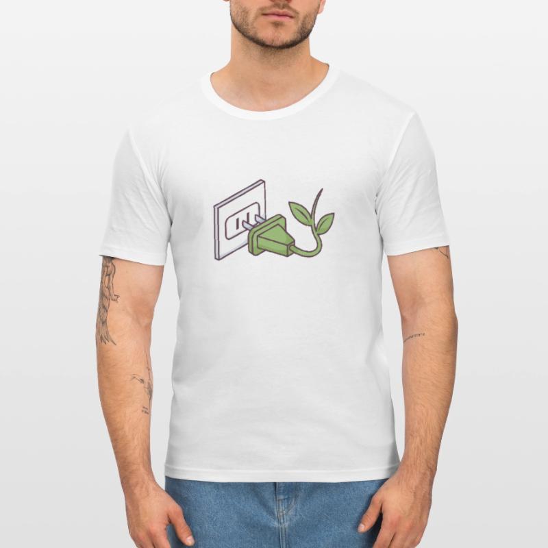 Transformation T-shirt près du corps Homme
