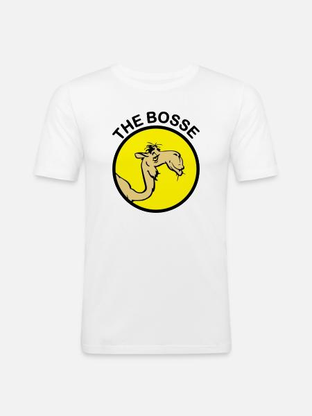 The Bosse I - T-shirt près du corps Homme - blanc