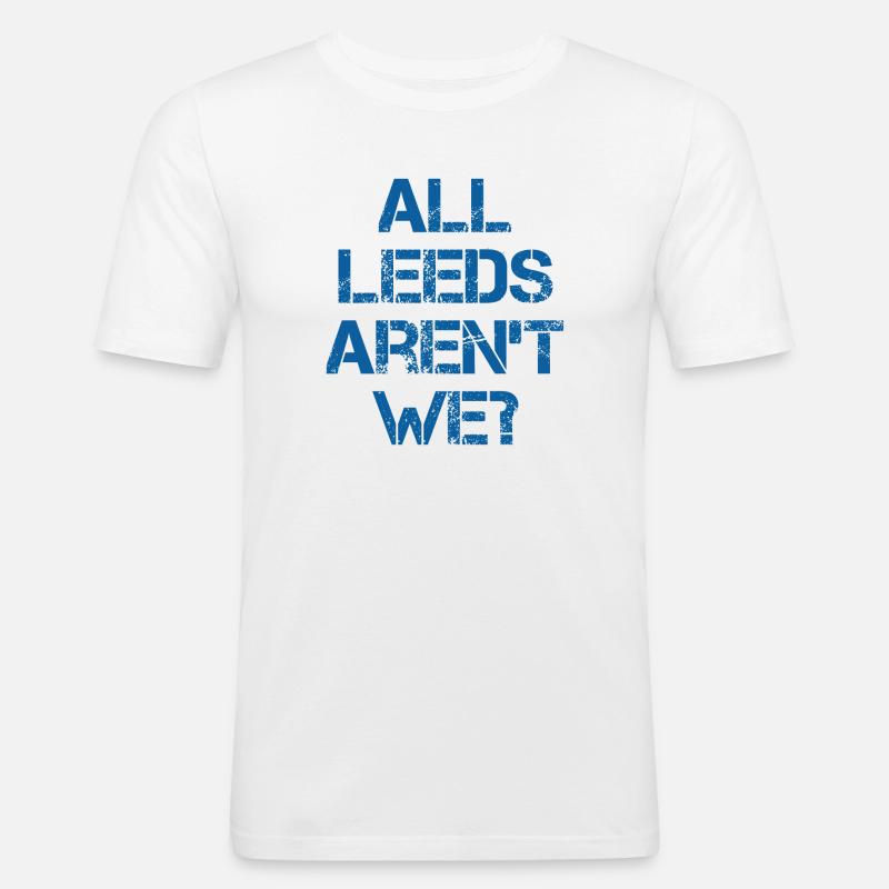 EIN GESETZ - Männer Slim Fit T-Shirt - Weiß