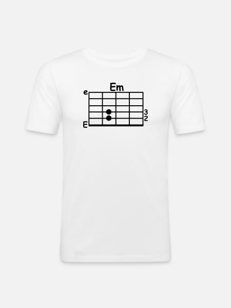 chord - Men's Slim Fit T-Shirt - white