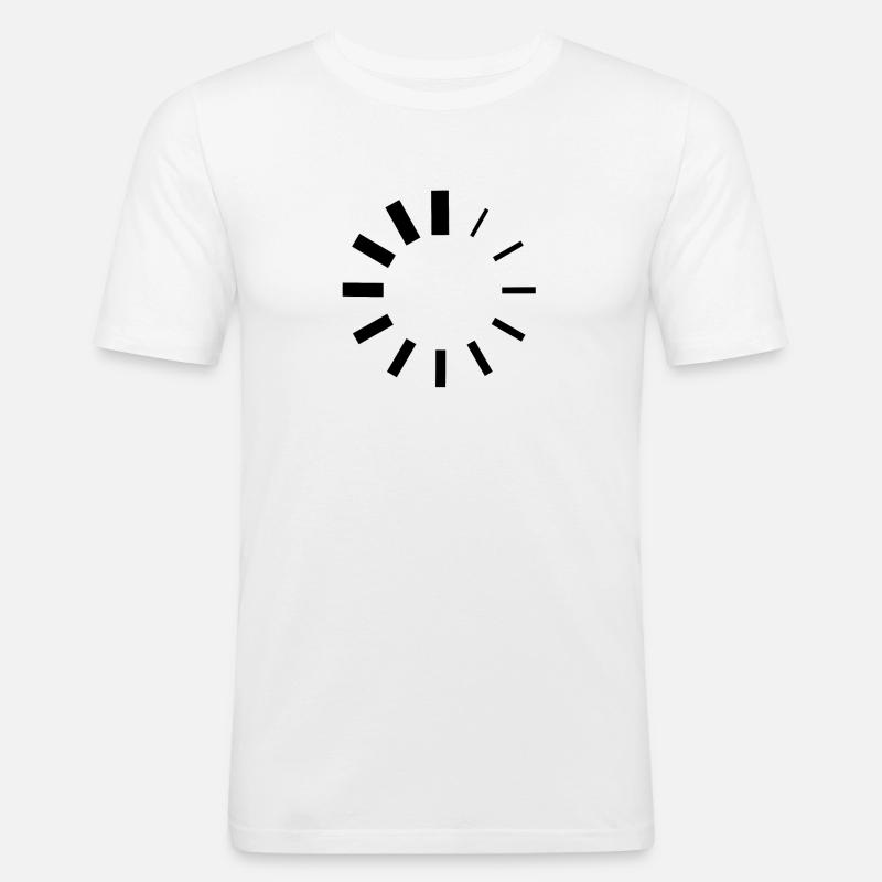 Loading logo - Men's Slim Fit T-Shirt - white