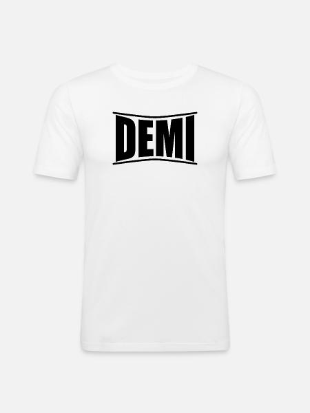 t-shirt Demi t-shirt gift idea - Men's Slim Fit T-Shirt - white