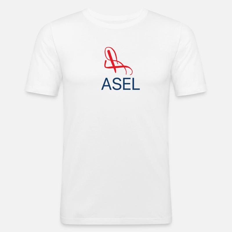 Basel T-Shirt Basel Pullover - Männer Slim Fit T-Shirt - Weiß