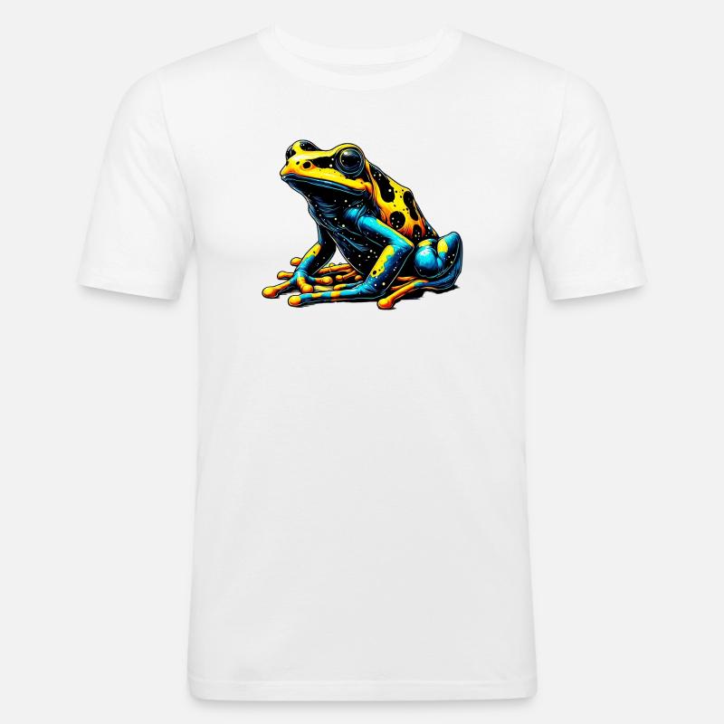 Frø - Herre Slim Fit T-Shirt - hvid