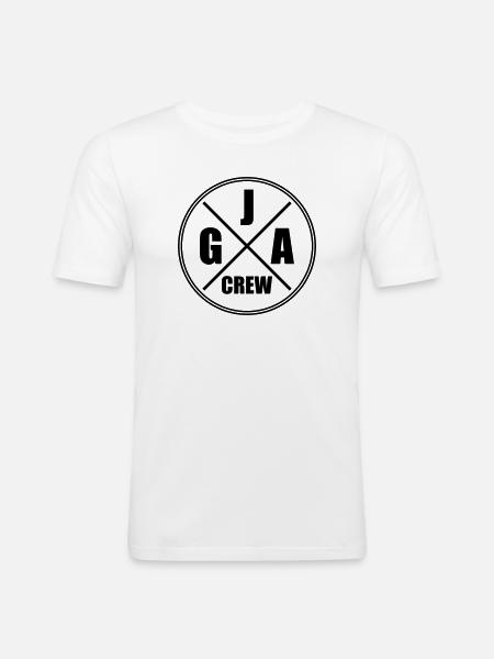 Bachelor Crew Bachelor Party - Men's Slim Fit T-Shirt - white