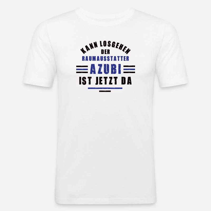 Apprentice Interior Decorator Apprenticeship Training Decoration - Men's Slim Fit T-Shirt - white