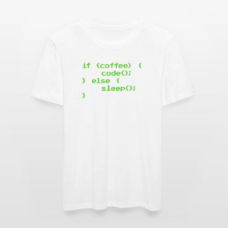 Kein Kaffee Kein Code Programmierer Informatiker Männer Slim Fit T-Shirt