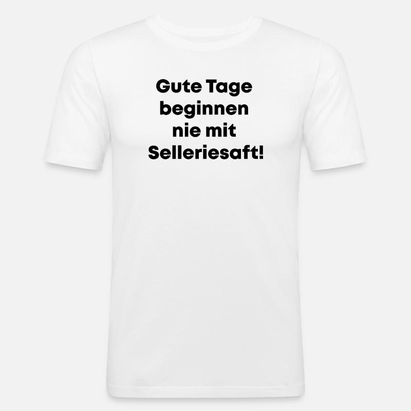 Neues von den Problämzonen - Männer Slim Fit T-Shirt - Weiß